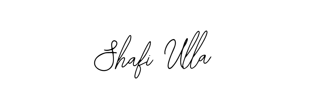 Also You can easily find your signature by using the search form. We will create Shafi Ulla name handwritten signature images for you free of cost using Bearetta-2O07w sign style. Shafi Ulla signature style 12 images and pictures png