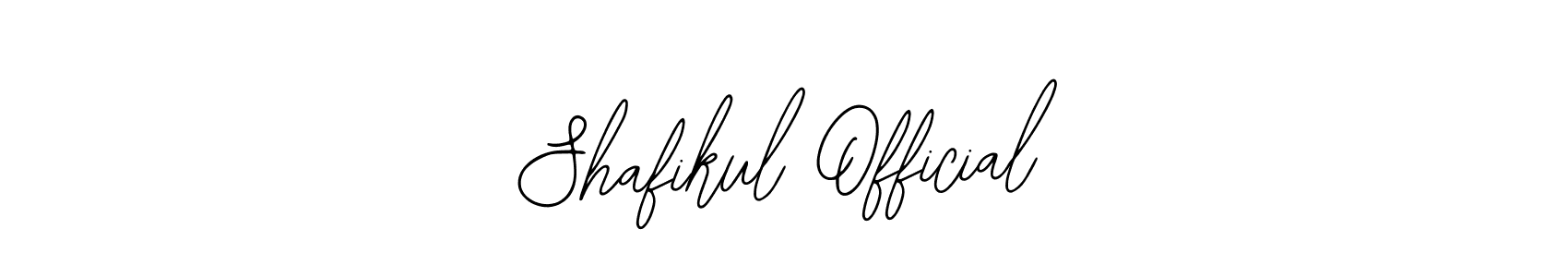 You should practise on your own different ways (Bearetta-2O07w) to write your name (Shafikul Official) in signature. don't let someone else do it for you. Shafikul Official signature style 12 images and pictures png