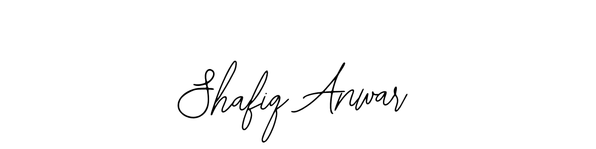 Use a signature maker to create a handwritten signature online. With this signature software, you can design (Bearetta-2O07w) your own signature for name Shafiq Anwar. Shafiq Anwar signature style 12 images and pictures png