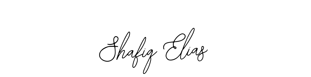 Use a signature maker to create a handwritten signature online. With this signature software, you can design (Bearetta-2O07w) your own signature for name Shafiq Elias. Shafiq Elias signature style 12 images and pictures png