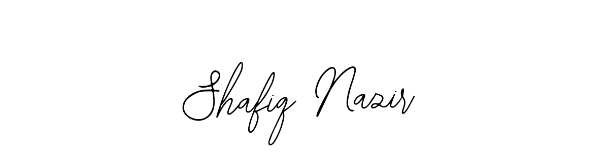 Also we have Shafiq Nazir name is the best signature style. Create professional handwritten signature collection using Bearetta-2O07w autograph style. Shafiq Nazir signature style 12 images and pictures png