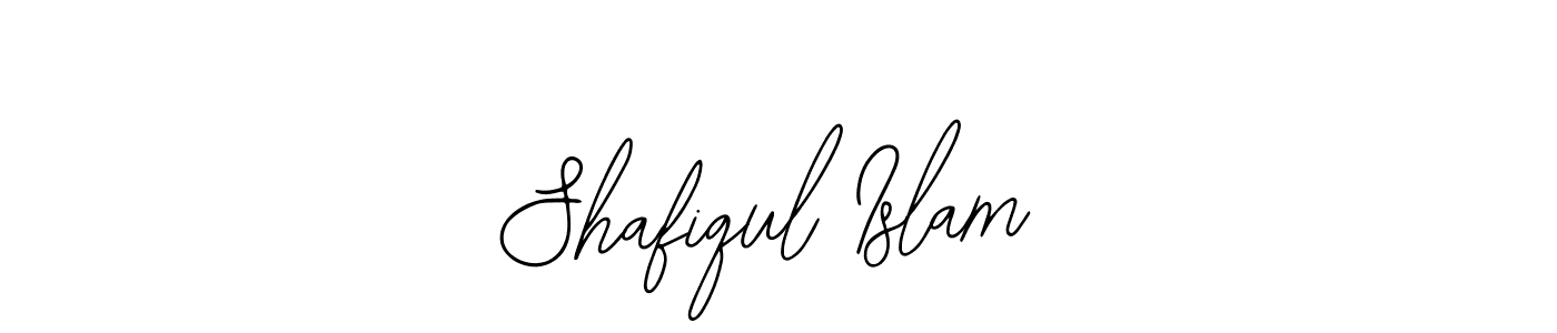 You should practise on your own different ways (Bearetta-2O07w) to write your name (Shafiqul Islam) in signature. don't let someone else do it for you. Shafiqul Islam signature style 12 images and pictures png