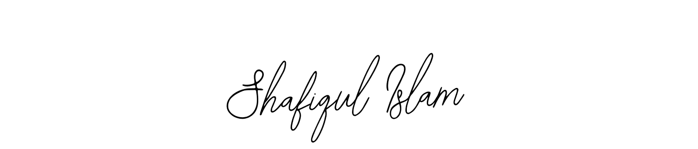 You should practise on your own different ways (Bearetta-2O07w) to write your name (Shafiqul Islam) in signature. don't let someone else do it for you. Shafiqul Islam signature style 12 images and pictures png