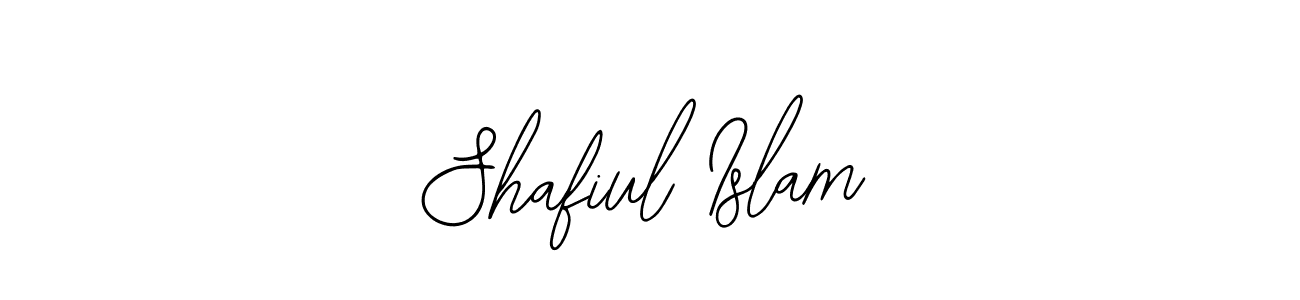 How to make Shafiul Islam name signature. Use Bearetta-2O07w style for creating short signs online. This is the latest handwritten sign. Shafiul Islam signature style 12 images and pictures png