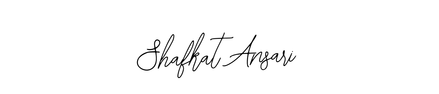 Also we have Shafkat Ansari name is the best signature style. Create professional handwritten signature collection using Bearetta-2O07w autograph style. Shafkat Ansari signature style 12 images and pictures png