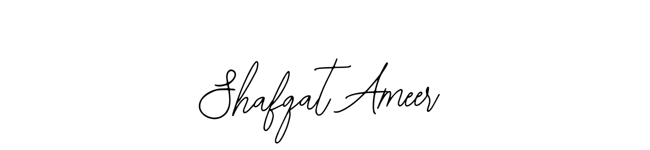 Use a signature maker to create a handwritten signature online. With this signature software, you can design (Bearetta-2O07w) your own signature for name Shafqat Ameer. Shafqat Ameer signature style 12 images and pictures png