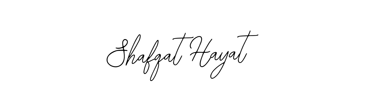 Make a short Shafqat Hayat signature style. Manage your documents anywhere anytime using Bearetta-2O07w. Create and add eSignatures, submit forms, share and send files easily. Shafqat Hayat signature style 12 images and pictures png