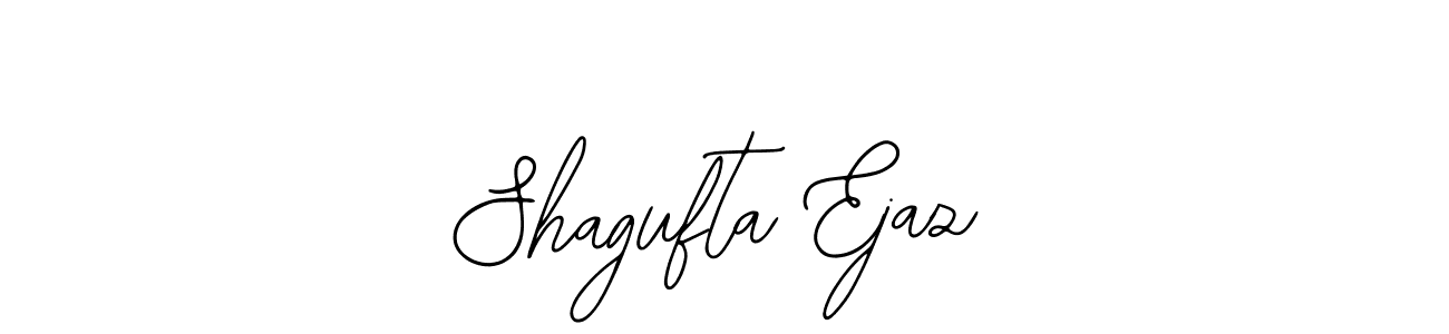 Make a beautiful signature design for name Shagufta Ejaz. With this signature (Bearetta-2O07w) style, you can create a handwritten signature for free. Shagufta Ejaz signature style 12 images and pictures png