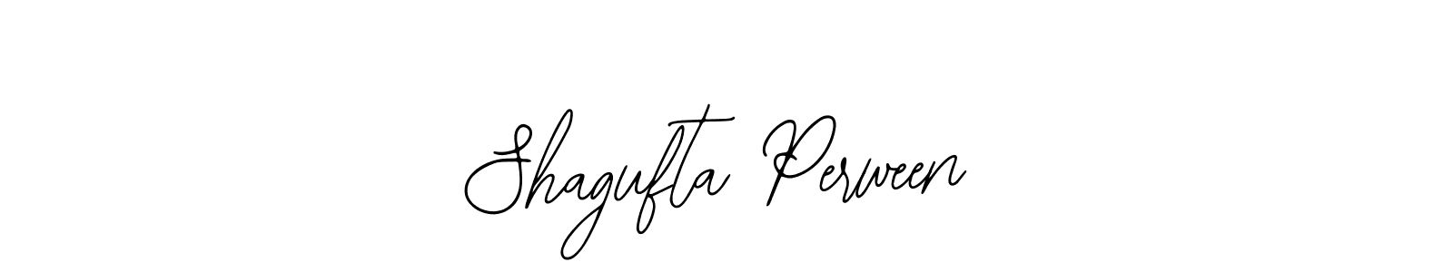 Shagufta Perween stylish signature style. Best Handwritten Sign (Bearetta-2O07w) for my name. Handwritten Signature Collection Ideas for my name Shagufta Perween. Shagufta Perween signature style 12 images and pictures png