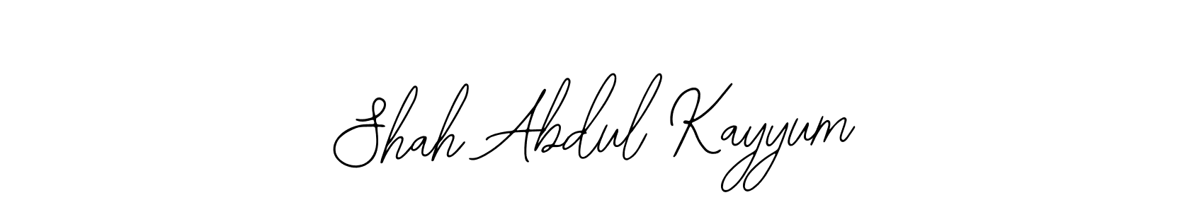 You can use this online signature creator to create a handwritten signature for the name Shah Abdul Kayyum. This is the best online autograph maker. Shah Abdul Kayyum signature style 12 images and pictures png