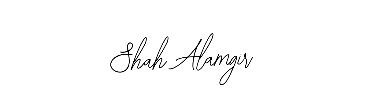Design your own signature with our free online signature maker. With this signature software, you can create a handwritten (Bearetta-2O07w) signature for name Shah Alamgir. Shah Alamgir signature style 12 images and pictures png