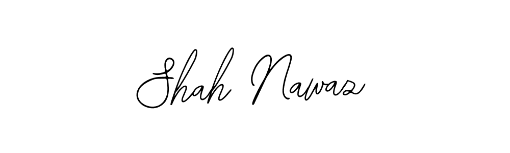 You should practise on your own different ways (Bearetta-2O07w) to write your name (Shah Nawaz) in signature. don't let someone else do it for you. Shah Nawaz signature style 12 images and pictures png