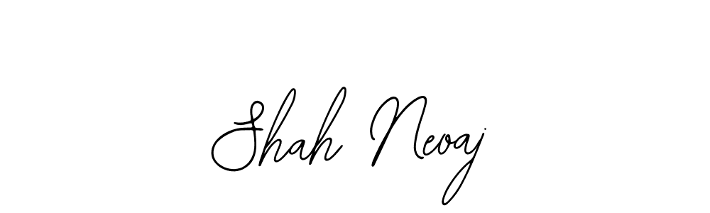 Similarly Bearetta-2O07w is the best handwritten signature design. Signature creator online .You can use it as an online autograph creator for name Shah Neoaj. Shah Neoaj signature style 12 images and pictures png