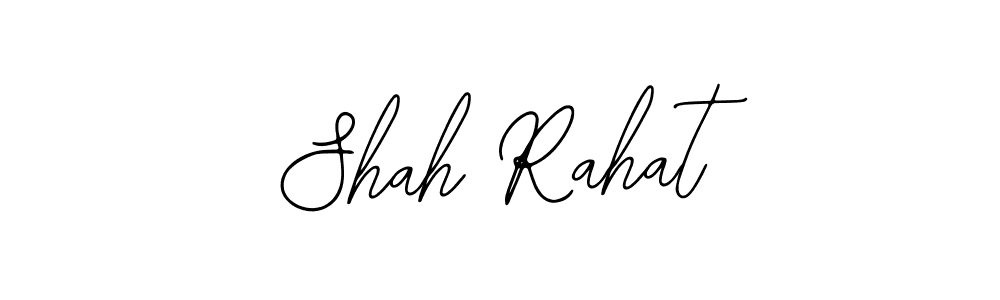 Shah Rahat stylish signature style. Best Handwritten Sign (Bearetta-2O07w) for my name. Handwritten Signature Collection Ideas for my name Shah Rahat. Shah Rahat signature style 12 images and pictures png