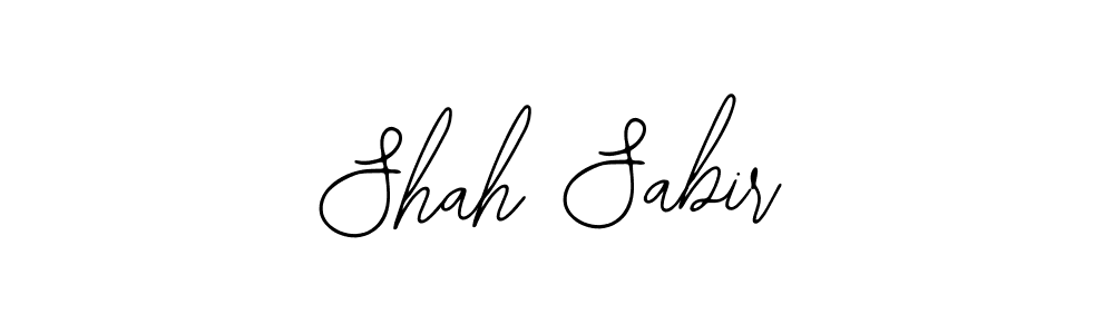 Make a beautiful signature design for name Shah Sabir. With this signature (Bearetta-2O07w) style, you can create a handwritten signature for free. Shah Sabir signature style 12 images and pictures png