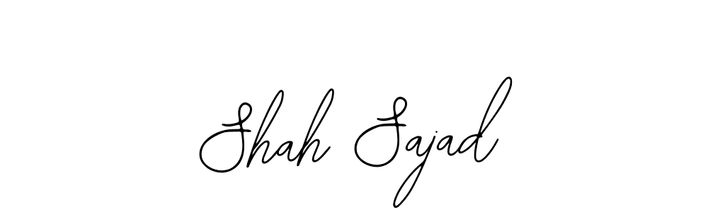 Design your own signature with our free online signature maker. With this signature software, you can create a handwritten (Bearetta-2O07w) signature for name Shah Sajad. Shah Sajad signature style 12 images and pictures png