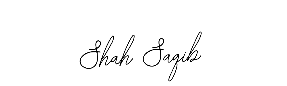 Similarly Bearetta-2O07w is the best handwritten signature design. Signature creator online .You can use it as an online autograph creator for name Shah Saqib. Shah Saqib signature style 12 images and pictures png