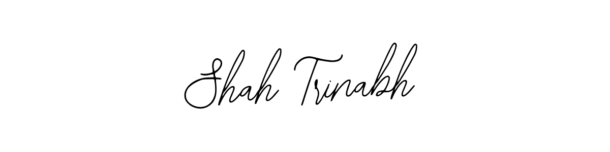 Also You can easily find your signature by using the search form. We will create Shah Trinabh name handwritten signature images for you free of cost using Bearetta-2O07w sign style. Shah Trinabh signature style 12 images and pictures png