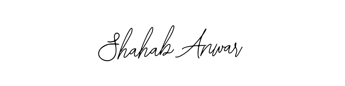 Make a beautiful signature design for name Shahab Anwar. With this signature (Bearetta-2O07w) style, you can create a handwritten signature for free. Shahab Anwar signature style 12 images and pictures png