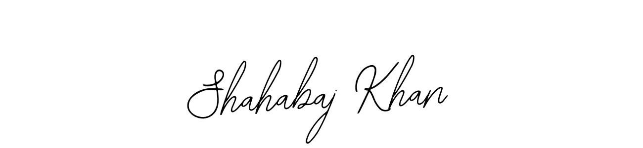 Design your own signature with our free online signature maker. With this signature software, you can create a handwritten (Bearetta-2O07w) signature for name Shahabaj Khan. Shahabaj Khan signature style 12 images and pictures png