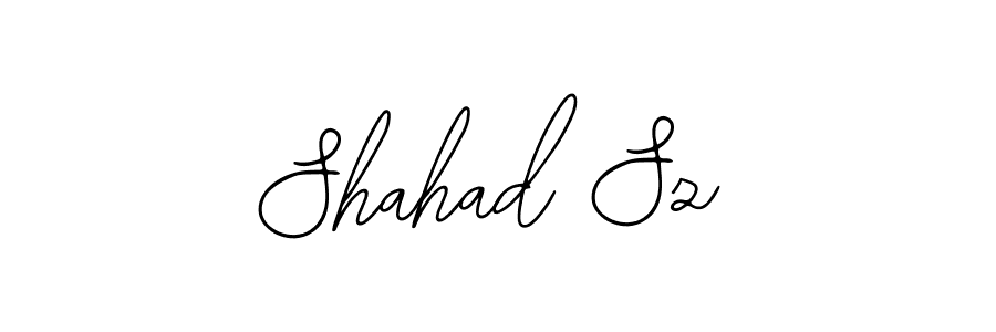 Make a beautiful signature design for name Shahad Sz. With this signature (Bearetta-2O07w) style, you can create a handwritten signature for free. Shahad Sz signature style 12 images and pictures png