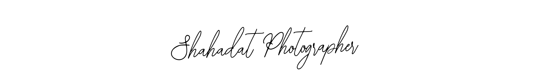 Make a beautiful signature design for name Shahadat Photographer. Use this online signature maker to create a handwritten signature for free. Shahadat Photographer signature style 12 images and pictures png