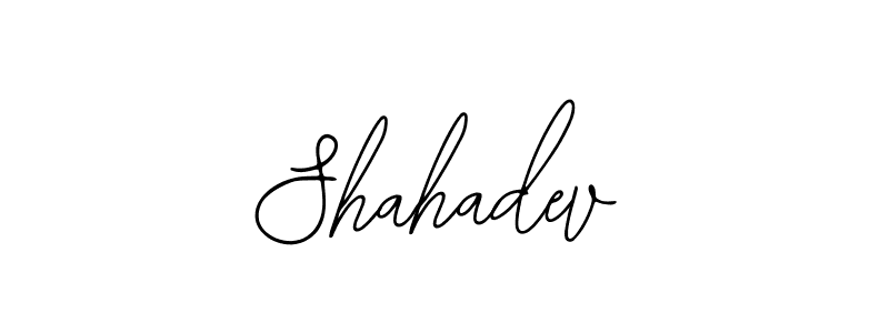 Shahadev stylish signature style. Best Handwritten Sign (Bearetta-2O07w) for my name. Handwritten Signature Collection Ideas for my name Shahadev. Shahadev signature style 12 images and pictures png