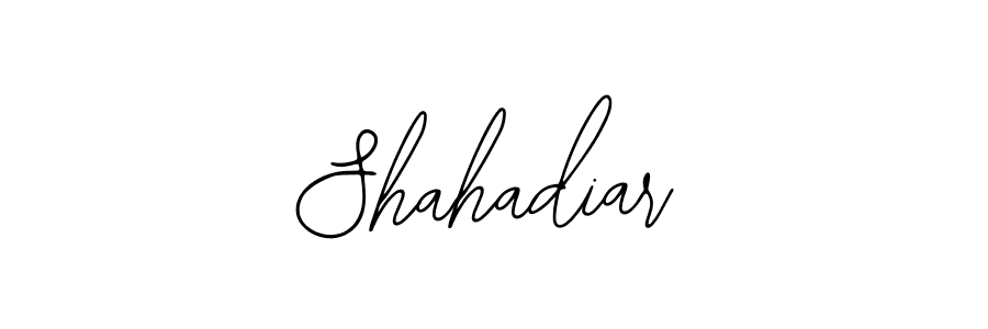 You should practise on your own different ways (Bearetta-2O07w) to write your name (Shahadiar) in signature. don't let someone else do it for you. Shahadiar signature style 12 images and pictures png