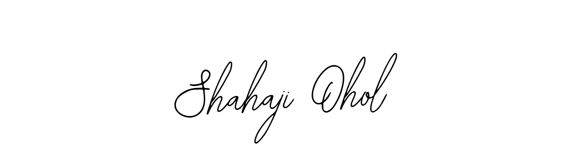 You can use this online signature creator to create a handwritten signature for the name Shahaji Ohol. This is the best online autograph maker. Shahaji Ohol signature style 12 images and pictures png