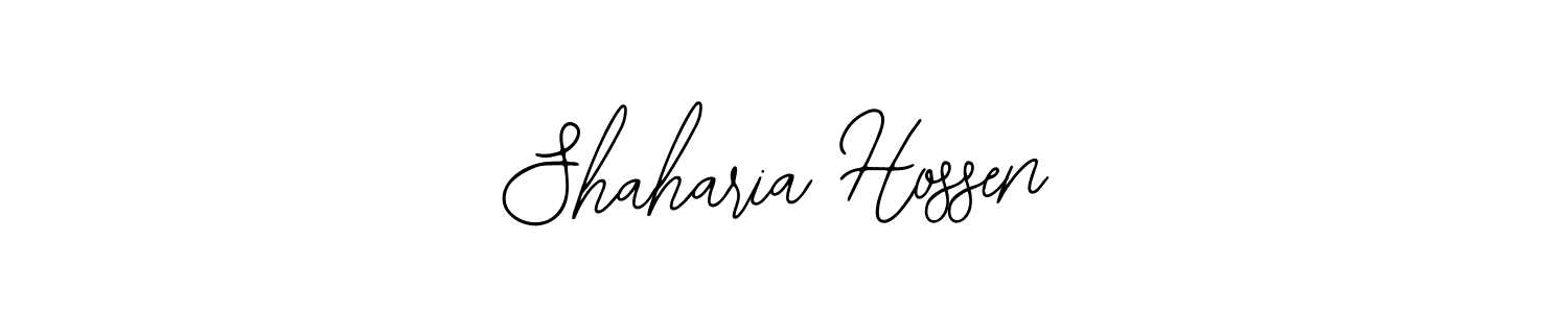 Also we have Shaharia Hossen name is the best signature style. Create professional handwritten signature collection using Bearetta-2O07w autograph style. Shaharia Hossen signature style 12 images and pictures png