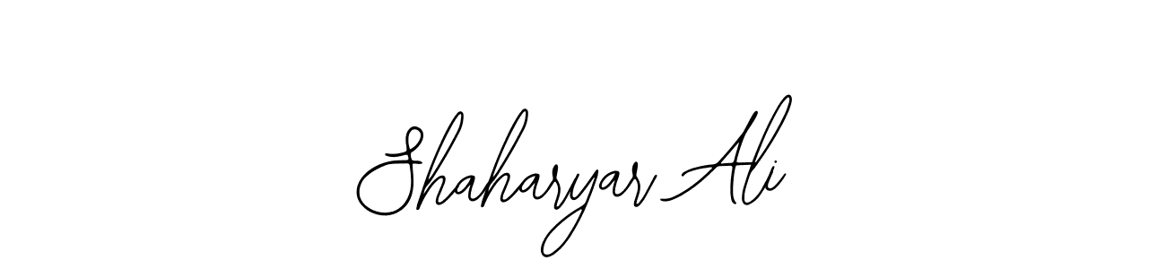 Make a short Shaharyar Ali signature style. Manage your documents anywhere anytime using Bearetta-2O07w. Create and add eSignatures, submit forms, share and send files easily. Shaharyar Ali signature style 12 images and pictures png