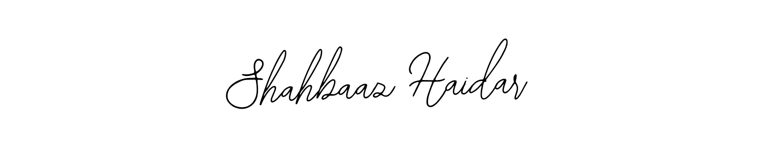 How to Draw Shahbaaz Haidar signature style? Bearetta-2O07w is a latest design signature styles for name Shahbaaz Haidar. Shahbaaz Haidar signature style 12 images and pictures png