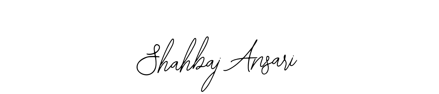 if you are searching for the best signature style for your name Shahbaj Ansari. so please give up your signature search. here we have designed multiple signature styles  using Bearetta-2O07w. Shahbaj Ansari signature style 12 images and pictures png