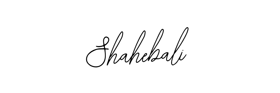 The best way (Bearetta-2O07w) to make a short signature is to pick only two or three words in your name. The name Shahebali include a total of six letters. For converting this name. Shahebali signature style 12 images and pictures png