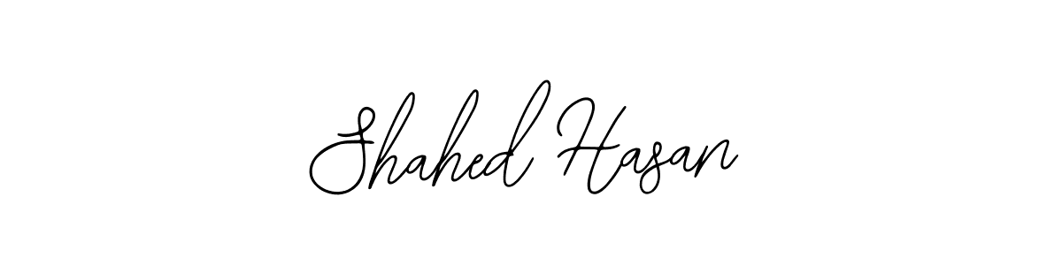 Design your own signature with our free online signature maker. With this signature software, you can create a handwritten (Bearetta-2O07w) signature for name Shahed Hasan. Shahed Hasan signature style 12 images and pictures png