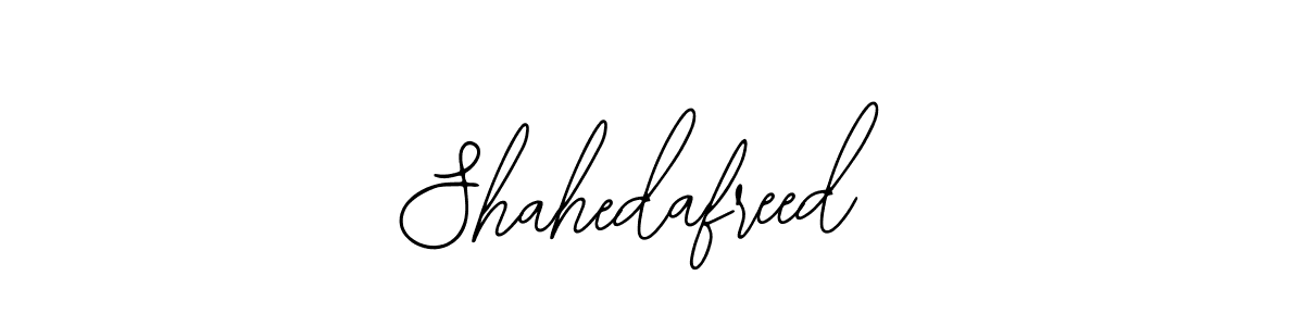 See photos of Shahedafreed official signature by Spectra . Check more albums & portfolios. Read reviews & check more about Bearetta-2O07w font. Shahedafreed signature style 12 images and pictures png