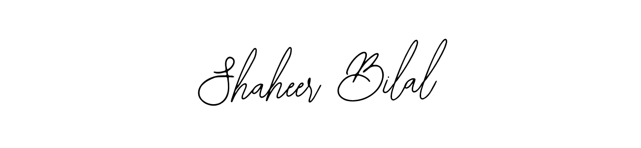 Make a short Shaheer Bilal signature style. Manage your documents anywhere anytime using Bearetta-2O07w. Create and add eSignatures, submit forms, share and send files easily. Shaheer Bilal signature style 12 images and pictures png