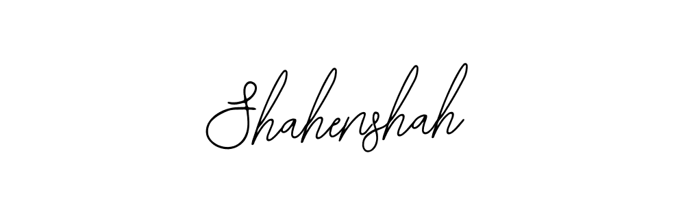 Also we have Shahenshah name is the best signature style. Create professional handwritten signature collection using Bearetta-2O07w autograph style. Shahenshah signature style 12 images and pictures png