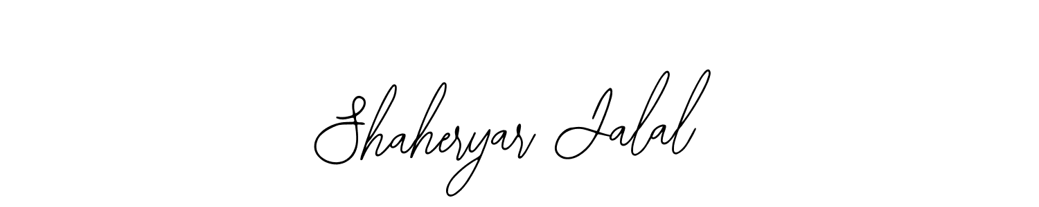 Also we have Shaheryar Jalal name is the best signature style. Create professional handwritten signature collection using Bearetta-2O07w autograph style. Shaheryar Jalal signature style 12 images and pictures png