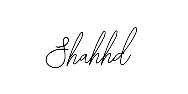 Shahhd stylish signature style. Best Handwritten Sign (Bearetta-2O07w) for my name. Handwritten Signature Collection Ideas for my name Shahhd. Shahhd signature style 12 images and pictures png
