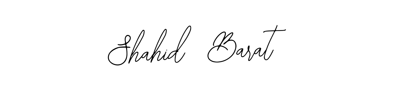 Shahid  Barat stylish signature style. Best Handwritten Sign (Bearetta-2O07w) for my name. Handwritten Signature Collection Ideas for my name Shahid  Barat. Shahid  Barat signature style 12 images and pictures png