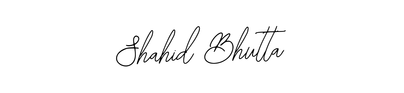 The best way (Bearetta-2O07w) to make a short signature is to pick only two or three words in your name. The name Shahid Bhutta include a total of six letters. For converting this name. Shahid Bhutta signature style 12 images and pictures png