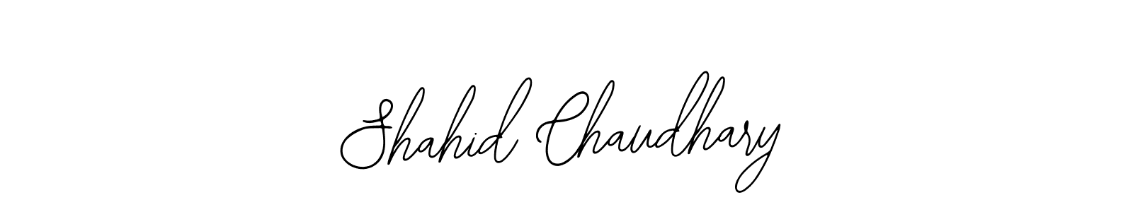 You can use this online signature creator to create a handwritten signature for the name Shahid Chaudhary. This is the best online autograph maker. Shahid Chaudhary signature style 12 images and pictures png