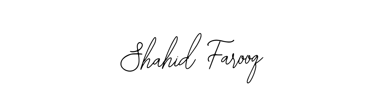 Also You can easily find your signature by using the search form. We will create Shahid Farooq name handwritten signature images for you free of cost using Bearetta-2O07w sign style. Shahid Farooq signature style 12 images and pictures png