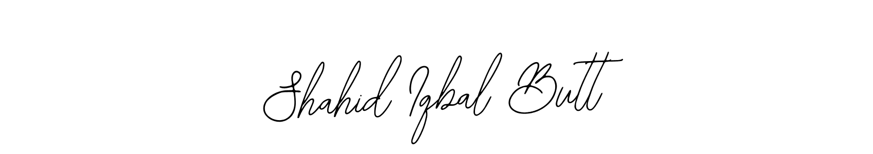 Create a beautiful signature design for name Shahid Iqbal Butt. With this signature (Bearetta-2O07w) fonts, you can make a handwritten signature for free. Shahid Iqbal Butt signature style 12 images and pictures png