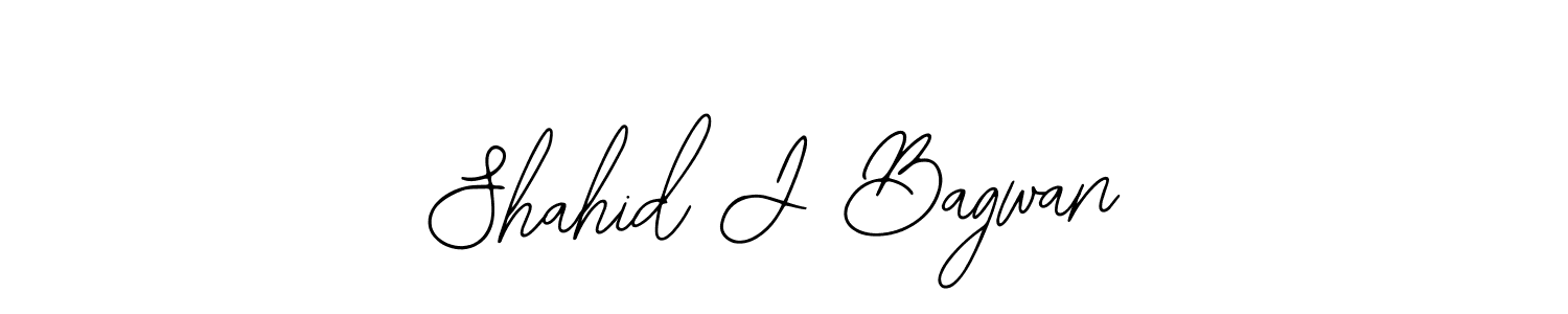 The best way (Bearetta-2O07w) to make a short signature is to pick only two or three words in your name. The name Shahid J Bagwan include a total of six letters. For converting this name. Shahid J Bagwan signature style 12 images and pictures png