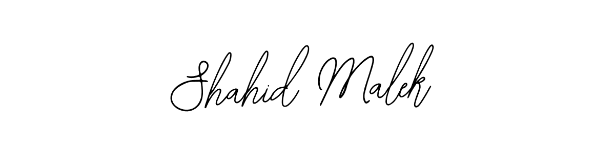 if you are searching for the best signature style for your name Shahid Malek. so please give up your signature search. here we have designed multiple signature styles  using Bearetta-2O07w. Shahid Malek signature style 12 images and pictures png