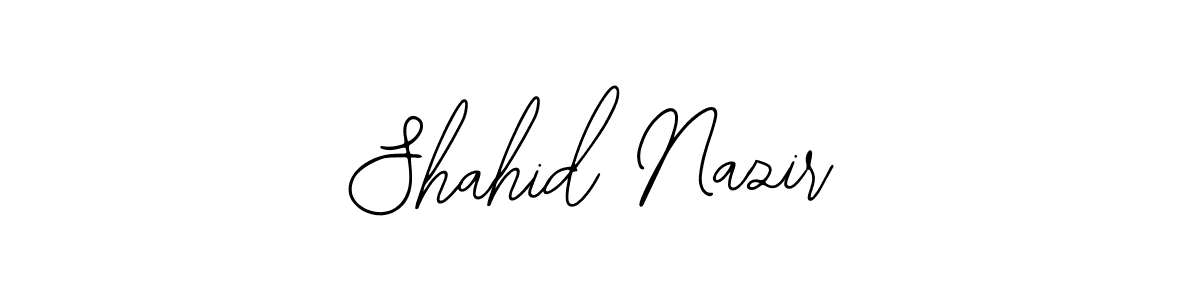 Make a beautiful signature design for name Shahid Nazir. Use this online signature maker to create a handwritten signature for free. Shahid Nazir signature style 12 images and pictures png