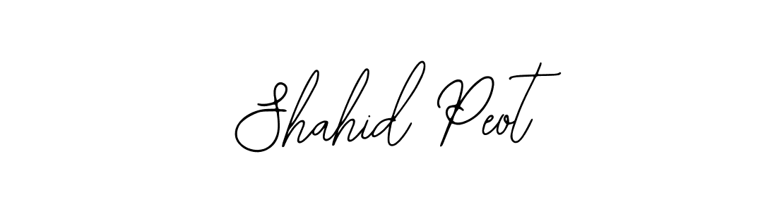 if you are searching for the best signature style for your name Shahid Peot. so please give up your signature search. here we have designed multiple signature styles  using Bearetta-2O07w. Shahid Peot signature style 12 images and pictures png