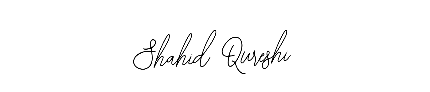 The best way (Bearetta-2O07w) to make a short signature is to pick only two or three words in your name. The name Shahid Qureshi include a total of six letters. For converting this name. Shahid Qureshi signature style 12 images and pictures png